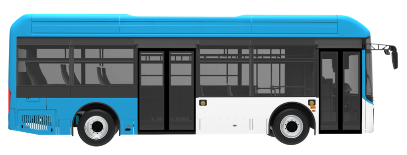 EFICITOWN 버스 측면도